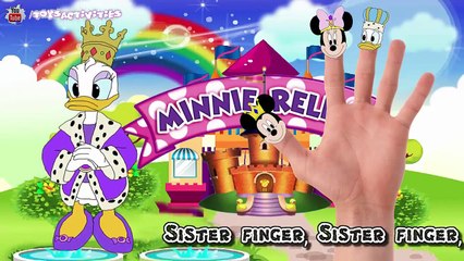 Mickey Mouse Clubhouse Minnie rella Finger Family Song