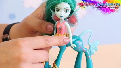 Bay Tidechaser -  4-kopytny Monstaur - Fright-Mares / Centaurki - Monster High - DGD12 DGD16 - Recenzja