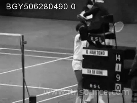 1968 All England Badminton Finals-Rudy Hartono vs Tan Aik Huang