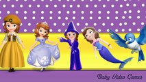 Sofia the First Finger Family Song Disney Preschool Songs For Kids (720p)