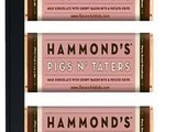 Details Hammond's Pigs N' Taters Milk Chocolate Bar (3 Pack) Crispy Bacon Bits Product images