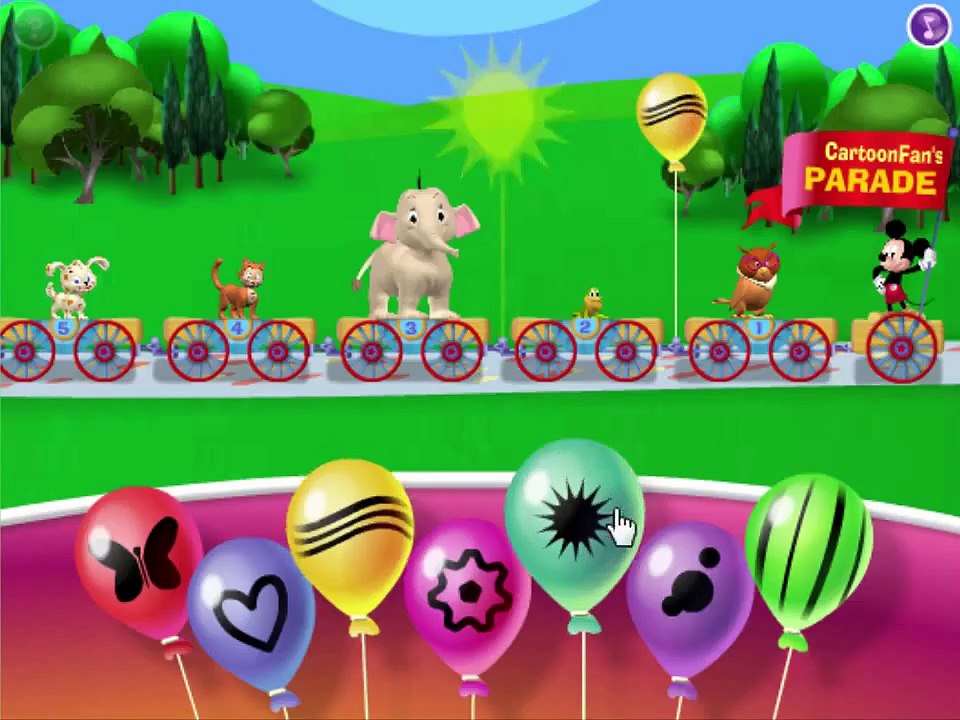 Disney Jr Mickey Mouse Clubhouse Mickey's Animal Video Parade Cartoon Game Play Walkthroug