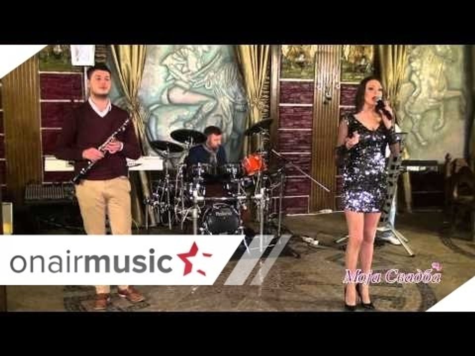 Makedonsko devojce   Energy band i Sanja Petkovska  Sani   VO ZIVO   Moja svadba cover