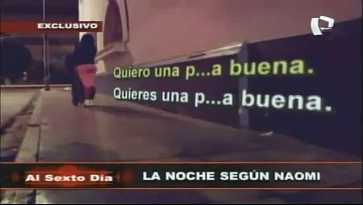 AL SEXTO DIA 06-08-2011 LA NOCHE SEGUN NAOMI parte 1-2