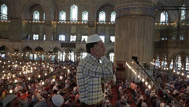 Sultanahmet Camii Cuma İç Ezanı 28.08.2015 İbrahim Çoban