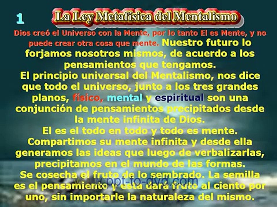LAS 7 LEYES DE LA METAFISICA