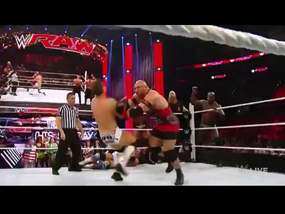 WWE RAW 23 3 2015 Highlights
