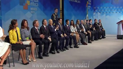 Abuchean y rechiflan a Emilio Chuayffet  en el foro de la OEA Virtual Educa México,