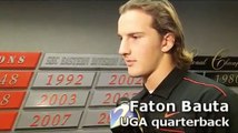 UGA quarterback Faton Bauta interview