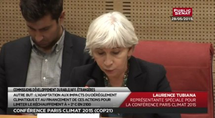 Audition de Laurence Tubiana, ambassadrice chargée des négociations sur le changement climatique - Audition