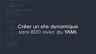 Tutoriel PHP : Créer un site dynamique en YAML Front Matter