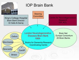 Claire Troakes speaking on the Brain Bank