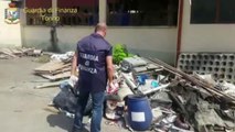 Torino - sequestrate 450 ton di rifiuti pericolosi, una denuncia