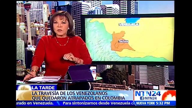 Venezolanos en Colombia rechazan cierre de la frontera