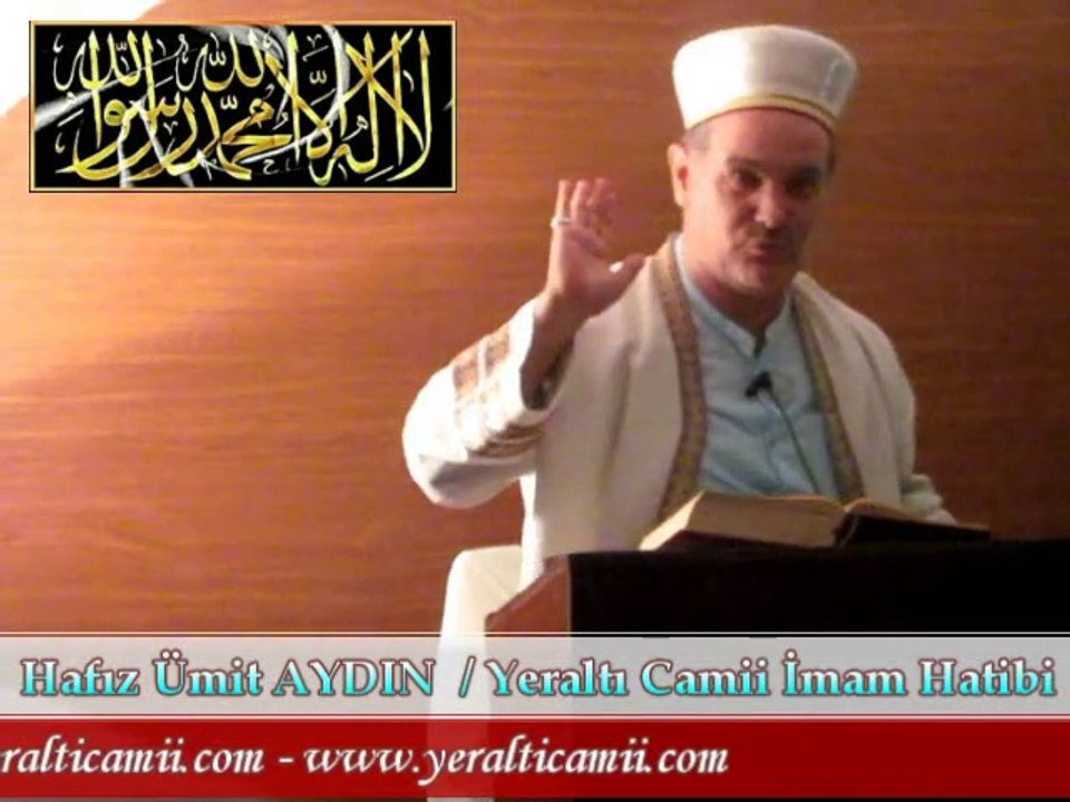 Hafız Ümit AYDIN / Yeraltı Camii İmam Hatibi & Cuma Vaazı