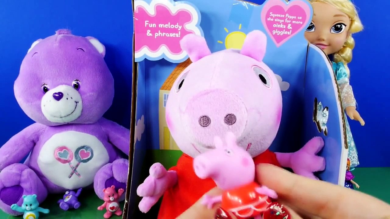 Peppa Pig Hug n' Oink Toy Stuff Animal Sings, Oinks and Giggles Peppapig Fun Children Melo