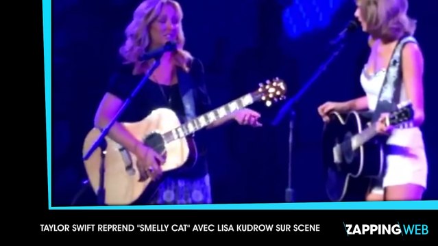 Taylor Swift reprend « Smelly Cat » sur scène avec Phoebe de Friends