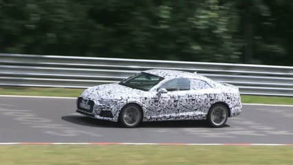 Les futures Audi A5 et S5 de passage sur le Nürburgring