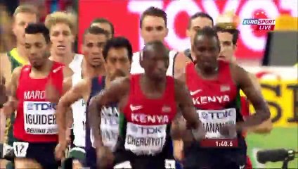 Makhloufi sur le 1500m