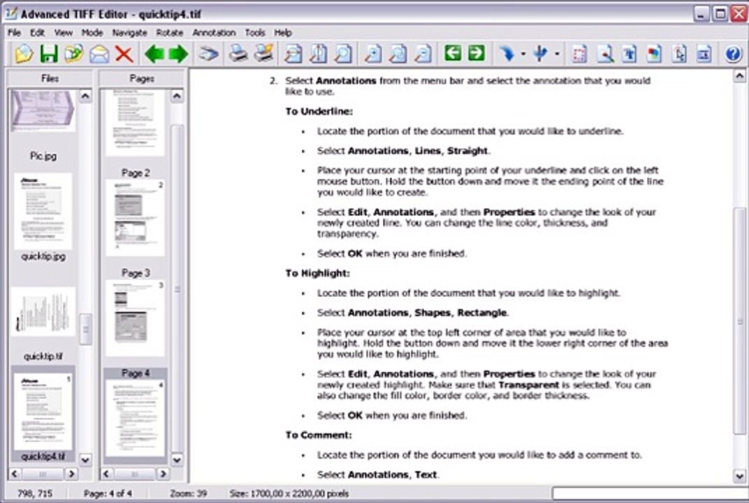 Download Advanced TIFF Editor
