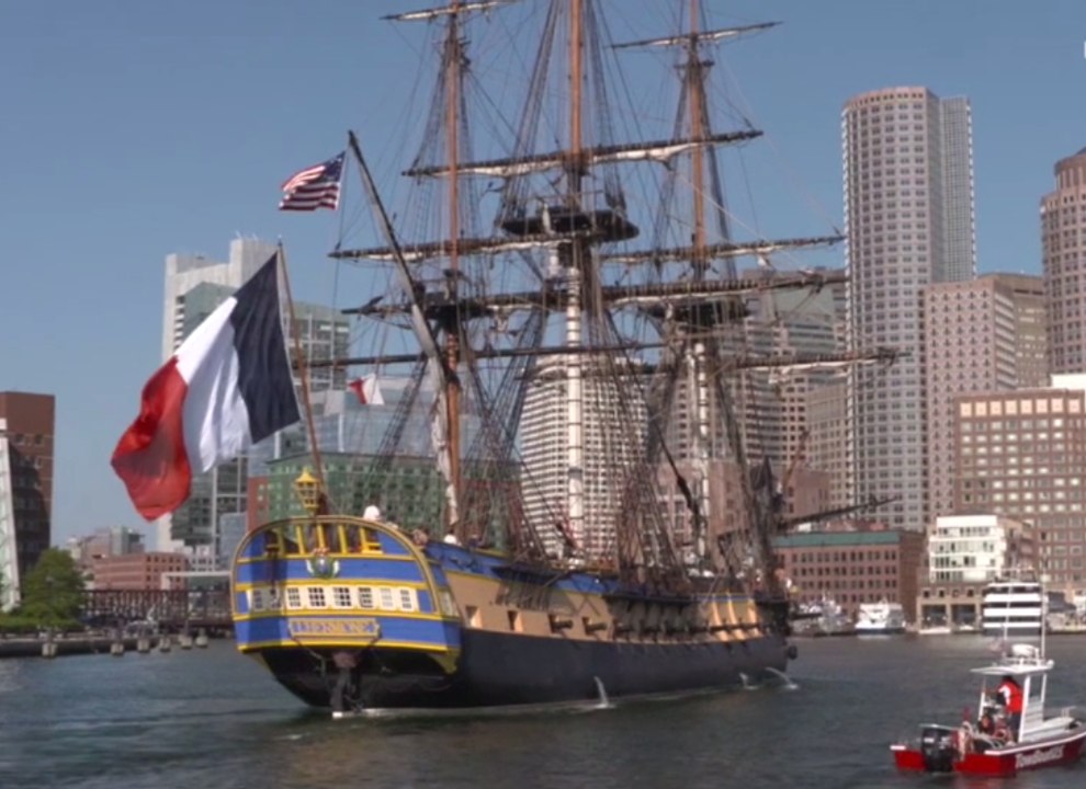 Les cinq escales les plus marquantes de l’Hermione en 2015