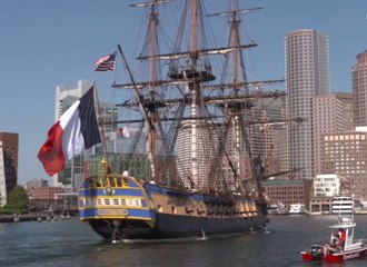 Les cinq escales les plus marquantes de l’Hermione en 2015