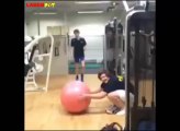 funny vid of kicking ball