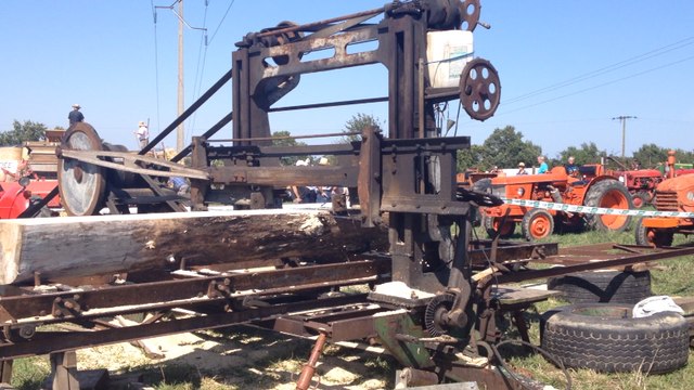 Fête des battages à l'ancienne