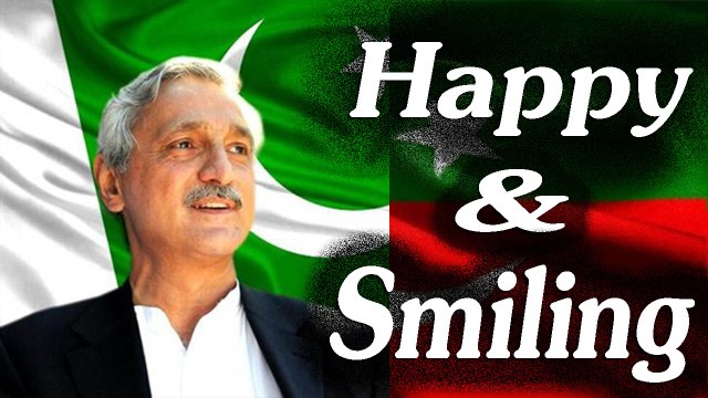 Jehangir Tareen Very Happy and Smiling after PTI WON NA-154 Pakistan