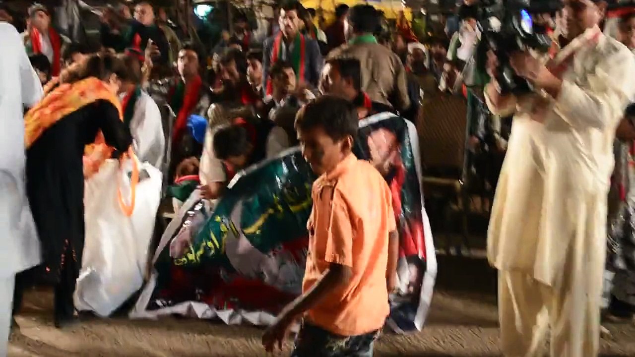 PTI Dhara Most Memorable Movements See Disables & Kids Dancing Pakistan