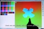 An Interactive Multi-touch Sketching Interface for Diffusion Curves (CHI 2011)