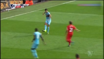 الهدف الثالث لويست هام امام ليفربول