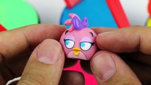 play doh ice cream Surprise Disney Princess Peppa Pig Frozen Angry Birds toys