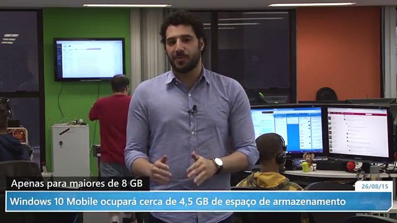 Windows 10 Mobile ocupará cerca de 4,5 GB de espaço de armazenamento