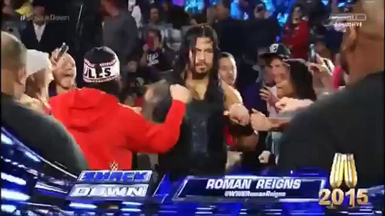 WWE Smackdown, Roman Reigns vs Rusev, Reigns revenge on Big Show, Jan 2, 2015