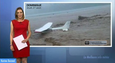 Tempête Erika sur la Dominique