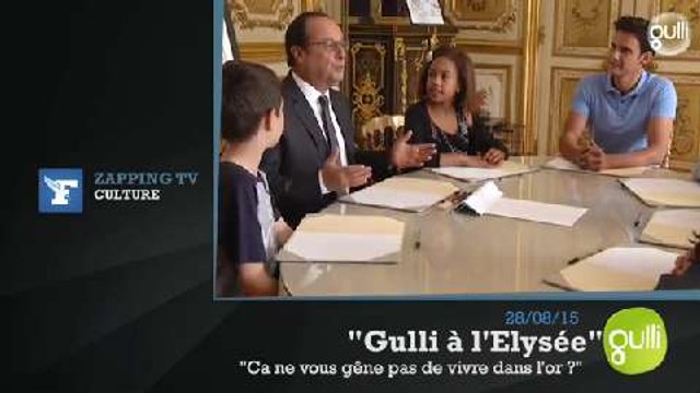 Zapping TV : la question déroutante d'un enfant à François Hollande