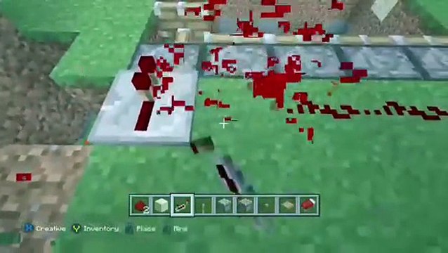 3D Printer in Minecraft with only pistons,redstone dust,a lever and a redstone repeater!