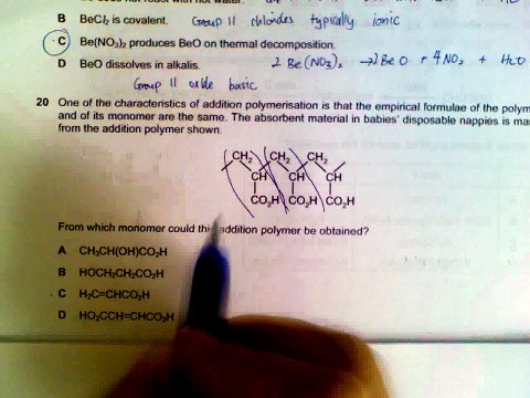 9701 Chemistry November 2010, Paper 1_1, Q13-Q29