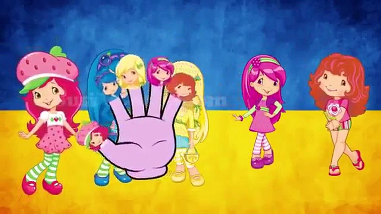 Strawberry Shortcake Finger Family Song Nursery Rhymes For Children ...