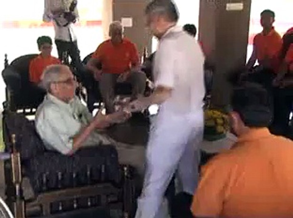 Gandhinagar National Medicos Organiser Bicycle Rally members meet Governor OP Kohli