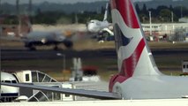 G-BNWV British Airways Boeing 767-300 takeoff LHR