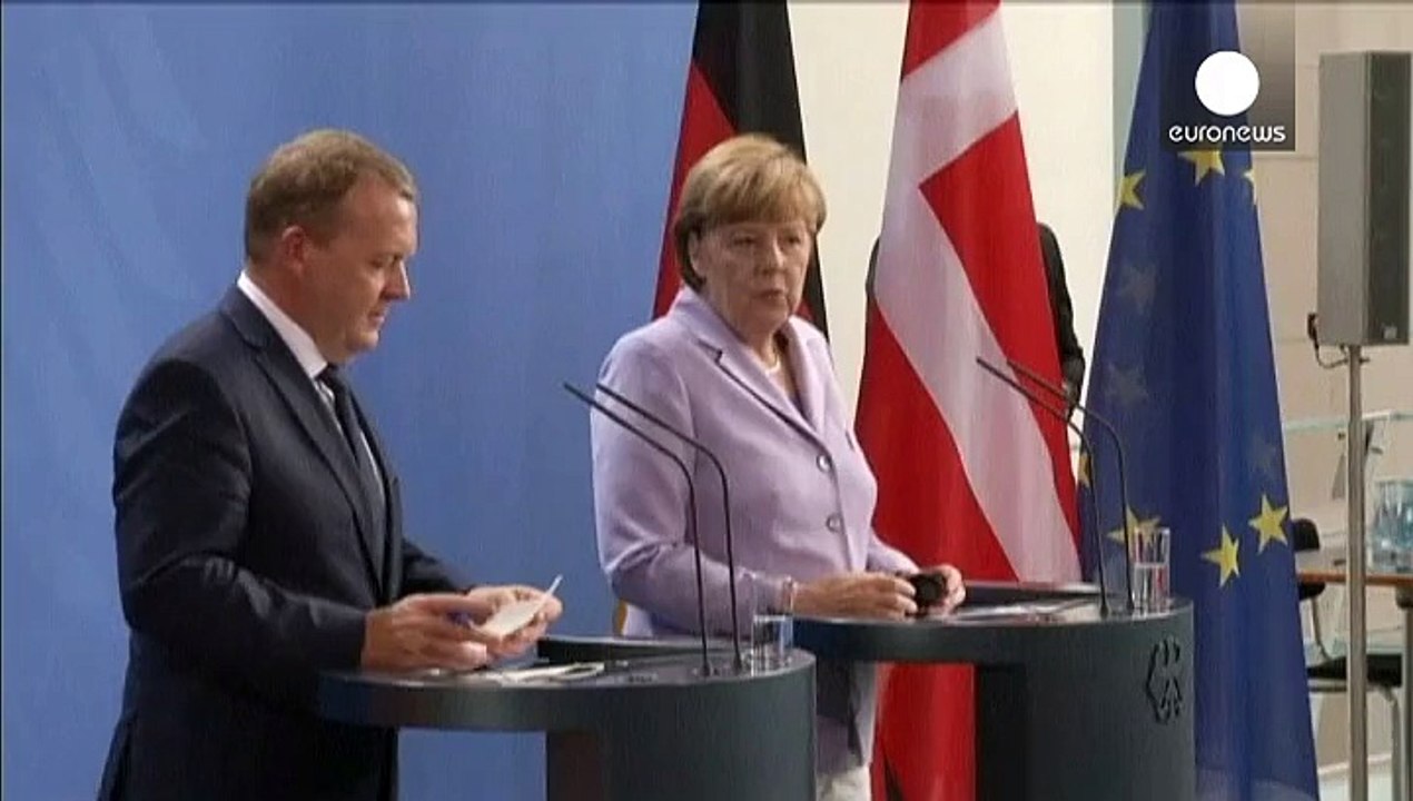 Merkel: "Los líderes europeos están preparados para reunirse y discutir la crisis de refugiados"