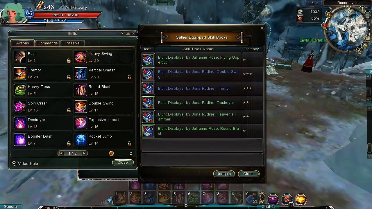 [C9] Battle Maiden Build + Skillbooks