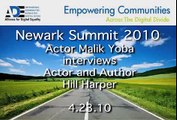 Malik Yoba interviews Hill Harper at ADE Summit