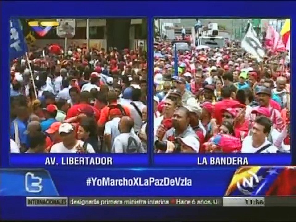 Fernandez: “Maduro avanza, el pueblo no se cansa”.