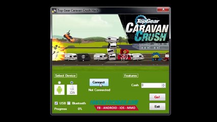 Top Gear Caravan Crush iOS/Android Gameplay