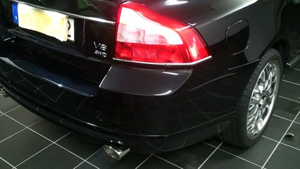 Volvo S80 V8 with sport exhaust system.