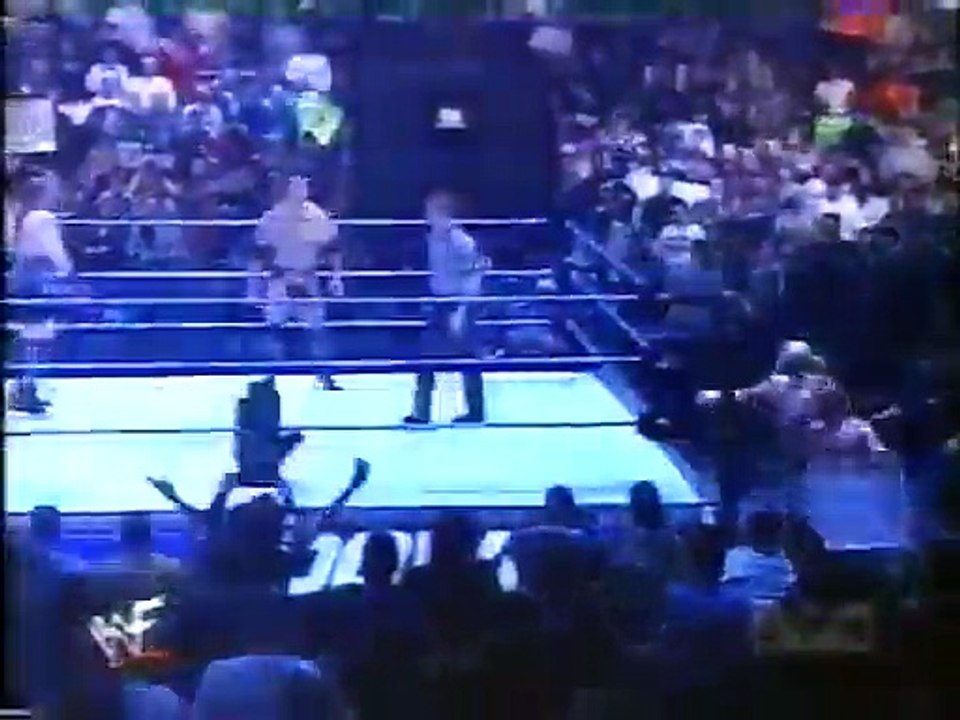The Rock and RVD vs Chris Jericho and Test smackdown 2002