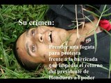 HONDURAS (Golpe de estado) - Torturado y asesinado - PEDRO MAGDIEL MUÑOZ SALVADOR